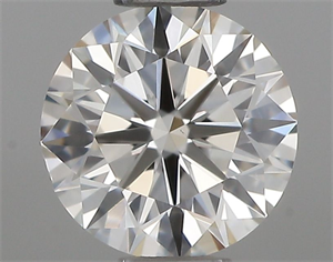 Picture of Natural Diamond 0.40 Carats, Round with Excellent Cut, J Color, VS1 Clarity and Certified by IGI