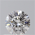 Natural Diamond 0.41 Carats, Round with Excellent Cut, E Color, SI1 Clarity and Certified by GIA