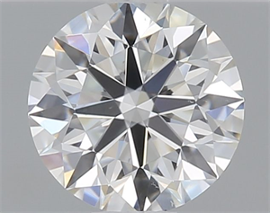 Picture of Natural Diamond 0.41 Carats, Round with Excellent Cut, G Color, VS2 Clarity and Certified by GIA