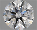 Natural Diamond 2.00 Carats, Round with Excellent Cut, F Color, VS1 Clarity and Certified by GIA