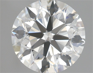 Picture of Natural Diamond 1.95 Carats, Round with Excellent Cut, G Color, VVS1 Clarity and Certified by IGI