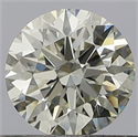 Natural Diamond 0.40 Carats, Round with Excellent Cut, K Color, VVS2 Clarity and Certified by GIA