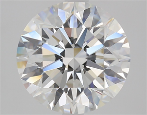 Picture of Natural Diamond 3.11 Carats, Round with Excellent Cut, F Color, VVS2 Clarity and Certified by GIA