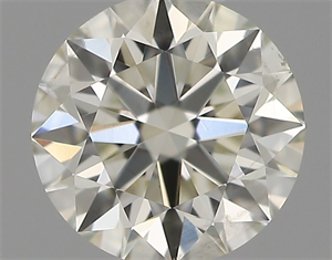 Picture of Natural Diamond 0.41 Carats, Round with Excellent Cut, I Color, VS2 Clarity and Certified by IGI