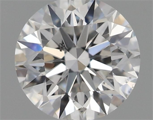 Picture of Natural Diamond 0.40 Carats, Round with Excellent Cut, F Color, SI1 Clarity and Certified by GIA