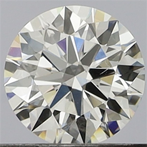 Picture of Natural Diamond 0.40 Carats, Round with Excellent Cut, F Color, VS1 Clarity and Certified by GIA