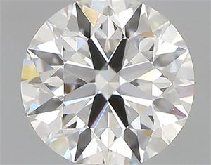 Picture of Natural Diamond 0.41 Carats, Round with Excellent Cut, I Color, VVS1 Clarity and Certified by GIA