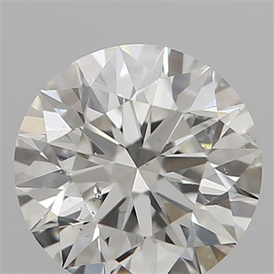 Picture of Natural Diamond 0.40 Carats, Round with Excellent Cut, I Color, SI2 Clarity and Certified by GIA