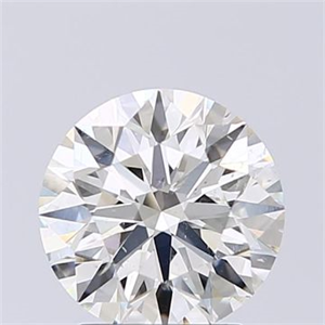 Picture of Natural Diamond 1.90 Carats, Round with Excellent Cut, I Color, SI2 Clarity and Certified by GIA