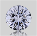 Natural Diamond 2.07 Carats, Round with Excellent Cut, D Color, IF Clarity and Certified by GIA