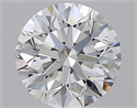 Natural Diamond 1.79 Carats, Round with Excellent Cut, E Color, VS2 Clarity and Certified by GIA