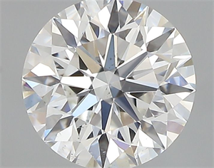 Picture of Natural Diamond 0.41 Carats, Round with Excellent Cut, G Color, VS2 Clarity and Certified by GIA