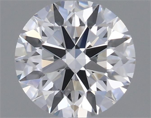 Picture of Natural Diamond 0.43 Carats, Round with Excellent Cut, H Color, VVS2 Clarity and Certified by GIA