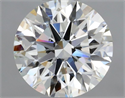 Natural Diamond 0.46 Carats, Round with Excellent Cut, J Color, VS2 Clarity and Certified by GIA