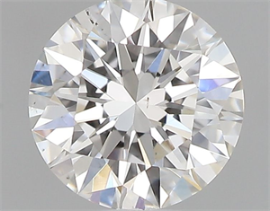 Picture of Natural Diamond 0.40 Carats, Round with Excellent Cut, E Color, SI1 Clarity and Certified by GIA