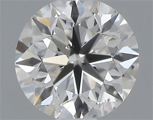 Picture of Natural Diamond 0.40 Carats, Round with Very Good Cut, G Color, SI2 Clarity and Certified by GIA