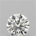 Natural Diamond 0.41 Carats, Round with Excellent Cut, G Color, VVS2 Clarity and Certified by GIA