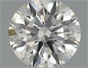 Natural Diamond 0.40 Carats, Round with Excellent Cut, G Color, VS2 Clarity and Certified by IGI