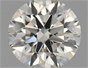 Natural Diamond 0.55 Carats, Round with Excellent Cut, I Color, VS1 Clarity and Certified by IGI