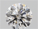 Natural Diamond 0.40 Carats, Round with Excellent Cut, F Color, VVS1 Clarity and Certified by GIA