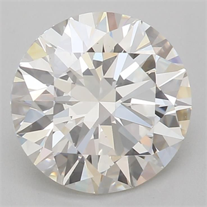 Picture of Natural Diamond 2.01 Carats, Round with Excellent Cut, J Color, VS1 Clarity and Certified by GIA