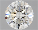 Natural Diamond 2.02 Carats, Round with Very Good Cut, J Color, VS1 Clarity and Certified by GIA