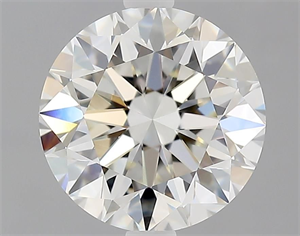 Picture of Natural Diamond 2.02 Carats, Round with Very Good Cut, J Color, VS1 Clarity and Certified by GIA