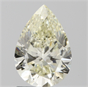 Natural Diamond 1.50 Carats, Pear with  Cut, K Color, SI1 Clarity and Certified by IGI