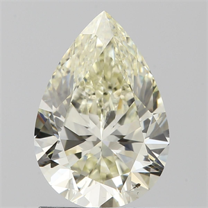 Picture of Natural Diamond 1.50 Carats, Pear with  Cut, K Color, SI1 Clarity and Certified by IGI