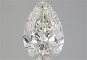 Picture of Natural Diamond 4.90 Carats, Pear with  Cut, K Color, VVS2 Clarity and Certified by GIA