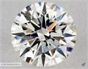 Natural Diamond 0.60 Carats, Round with Excellent Cut, J Color, SI2 Clarity and Certified by GIA