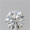 Natural Diamond 1.70 Carats, Round with Excellent Cut, G Color, VS2 Clarity and Certified by GIA