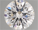 Natural Diamond 0.40 Carats, Round with Excellent Cut, G Color, IF Clarity and Certified by GIA