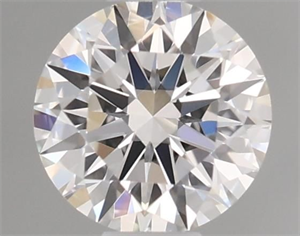 Picture of Natural Diamond 0.40 Carats, Round with Excellent Cut, G Color, IF Clarity and Certified by GIA