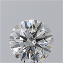 Natural Diamond 2.51 Carats, Round with Excellent Cut, H Color, SI2 Clarity and Certified by GIA