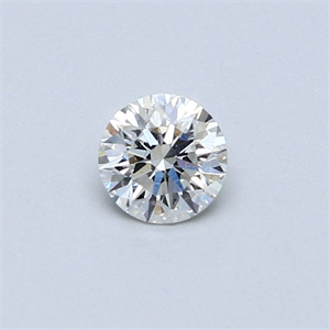 Picture of Natural Diamond 0.44 Carats, Round with Very Good Cut, H Color, VS1 Clarity and Certified by GIA