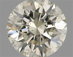 Picture of Natural Diamond 0.40 Carats, Round with Excellent Cut, K Color, SI2 Clarity and Certified by IGI