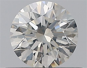 Picture of Natural Diamond 0.47 Carats, Round with Excellent Cut, I Color, SI2 Clarity and Certified by GIA