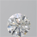 Natural Diamond 3.01 Carats, Round with Excellent Cut, H Color, VS1 Clarity and Certified by GIA