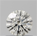 Natural Diamond 0.50 Carats, Round with Excellent Cut, K Color, SI1 Clarity and Certified by IGI