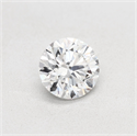 Natural Diamond 2.00 Carats, Round with Excellent Cut, H Color, SI1 Clarity and Certified by GIA