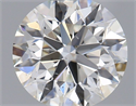 Natural Diamond 0.50 Carats, Round with Excellent Cut, I Color, SI1 Clarity and Certified by GIA