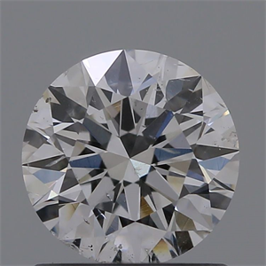 Picture of Natural Diamond 0.52 Carats, Round with Excellent Cut, I Color, VS2 Clarity and Certified by GIA