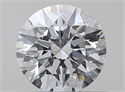 Natural Diamond 0.41 Carats, Round with Excellent Cut, E Color, SI1 Clarity and Certified by GIA