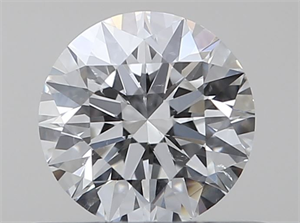 Picture of Natural Diamond 0.41 Carats, Round with Excellent Cut, E Color, SI1 Clarity and Certified by GIA