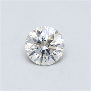 Picture of Natural Diamond 0.40 Carats, Round with Excellent Cut, I Color, SI2 Clarity and Certified by GIA