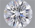 Natural Diamond 0.40 Carats, Round with Excellent Cut, D Color, SI1 Clarity and Certified by GIA