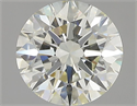 Natural Diamond 2.01 Carats, Round with Excellent Cut, I Color, VS1 Clarity and Certified by IGI