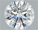 Natural Diamond 2.01 Carats, Round with Excellent Cut, E Color, VS1 Clarity and Certified by GIA