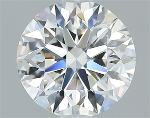 Picture of Natural Diamond 2.01 Carats, Round with Excellent Cut, E Color, VS1 Clarity and Certified by GIA